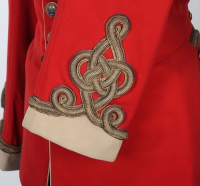 6th Inniskilling Dragoon Officers Full Dress Tunic - 5