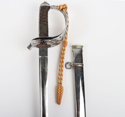 Inniskilling Dragoons 1887 Pattern Heavy Cavalry Officers Sword - 3