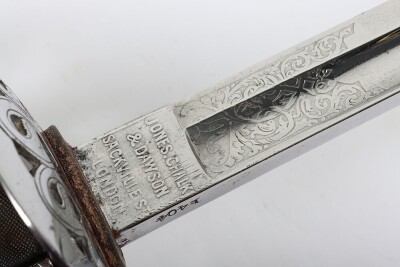 Inniskilling Dragoons 1887 Pattern Heavy Cavalry Officers Sword - 7