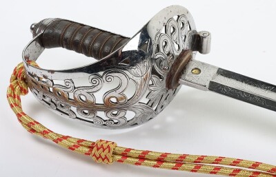 Inniskilling Dragoons 1887 Pattern Heavy Cavalry Officers Sword - 11