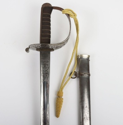 1887 Pattern Heavy Cavalry Sword with Patent Solid Hilt by Wilkinson, 35335 - 3