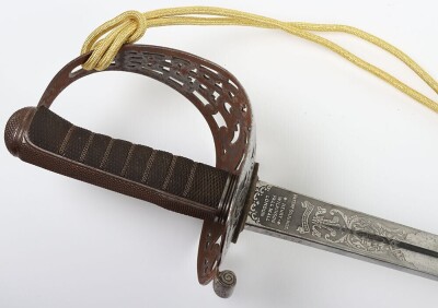 1887 Pattern Heavy Cavalry Sword with Patent Solid Hilt by Wilkinson, 35335 - 15