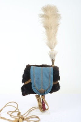 3rd Hussars Officer Busby & Plume - 4