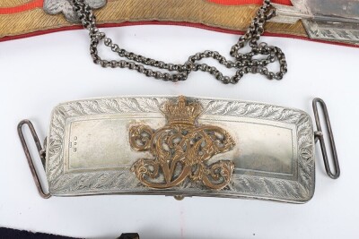 3rd Hussars Captains Full Dress Pouch Belt, Pouch & Slings - 3