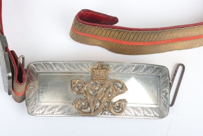 3rd Hussars Captains Full Dress Pouch Belt, Pouch & Slings - 4