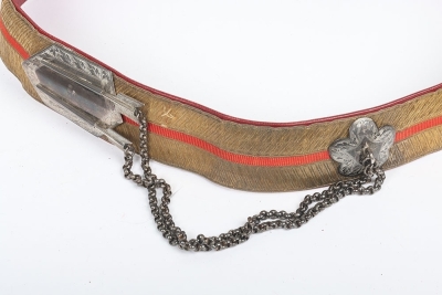 3rd Hussars Captains Full Dress Pouch Belt, Pouch & Slings - 6
