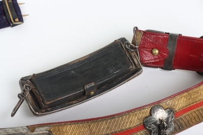 3rd Hussars Captains Full Dress Pouch Belt, Pouch & Slings - 9