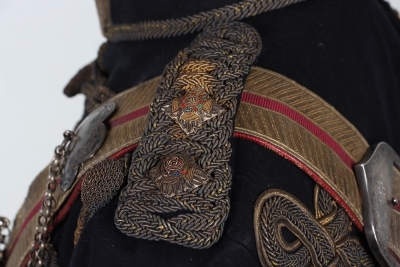 4th Hussars Officers Lt Full Dress Tunic - 9