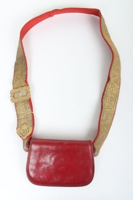 7th Hussars Officers Full Dress Pouch Belt & Pouch - 4