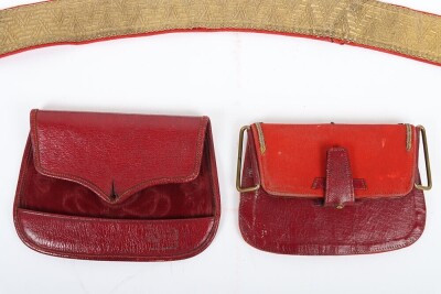 7th Hussars Officers Full Dress Pouch Belt & Pouch - 3