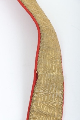 7th Hussars Officers Full Dress Pouch Belt & Pouch - 6