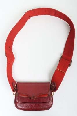 7th Hussars Officers Full Dress Pouch Belt & Pouch - 7