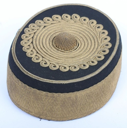 4th Hussars Officers Pill Box Cap