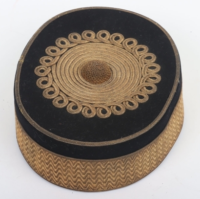 7th Hussars Officers Pill Box Cap