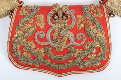 8th Hussars Officers Full Dress Pouch Belt - 3