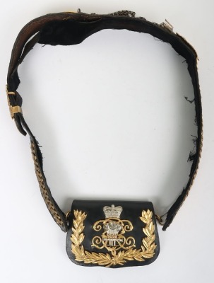 10th Hussars Officers Full Dress Pouch Belt & Pouch