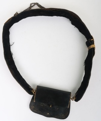 10th Hussars Officers Full Dress Pouch Belt & Pouch - 7