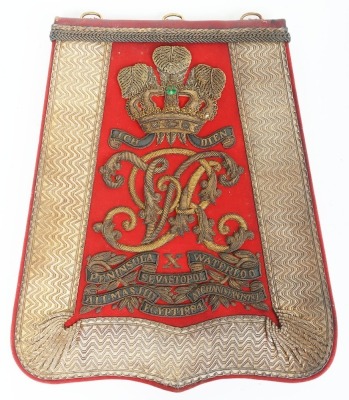 10th Hussars Officers Full Dress Sabretache