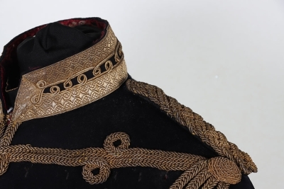 11th Hussars Victorian Captains Officers Full Dress Tunic - 3