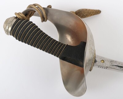 13th Hussars Officers 1912 Pattern Cavalry Sword - 5