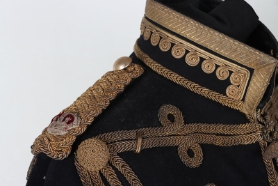 14th Hussars Victorian Captains Full Dress Tunic - 3