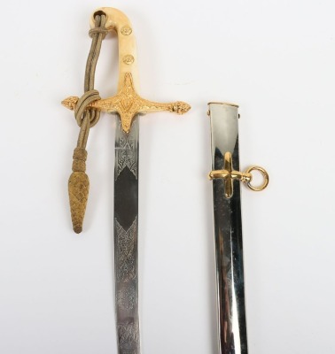 14th (Kings) Hussars Levee Pattern Dress Sword - 2