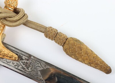 14th (Kings) Hussars Levee Pattern Dress Sword - 5