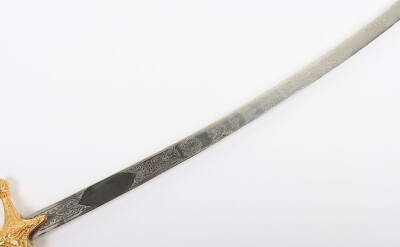 14th (Kings) Hussars Levee Pattern Dress Sword - 8