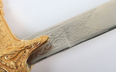 14th (Kings) Hussars Levee Pattern Dress Sword - 9