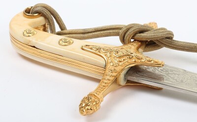 14th (Kings) Hussars Levee Pattern Dress Sword - 13