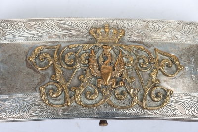 14th Hussars Full Dress Pouch Belt - 3