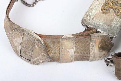 14th Hussars Full Dress Pouch Belt - 4