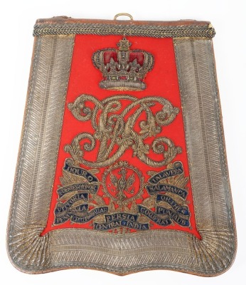 14th Hussars Officers Full Dress Sabretache