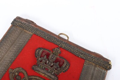 14th Hussars Officers Full Dress Sabretache - 5