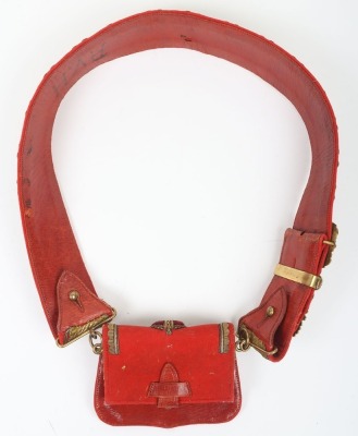 15th Hussars Officers Full Dress Pouch belt & Pouch - 5