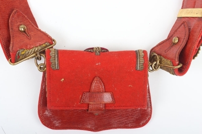 15th Hussars Officers Full Dress Pouch belt & Pouch - 6