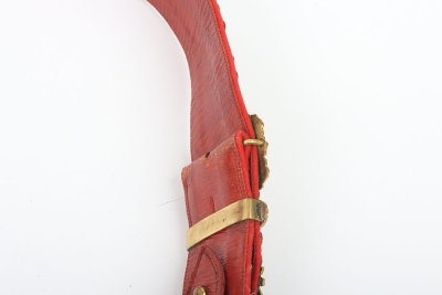 15th Hussars Officers Full Dress Pouch belt & Pouch - 7