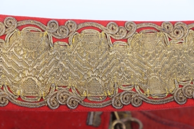 15th Hussars Officers Full Dress Pouch belt & Pouch - 10