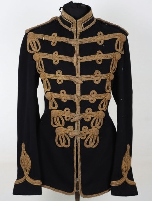 18th Hussars Officers Full Dress Tunic