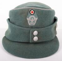 Third Reich Police Officers M-43 Cap