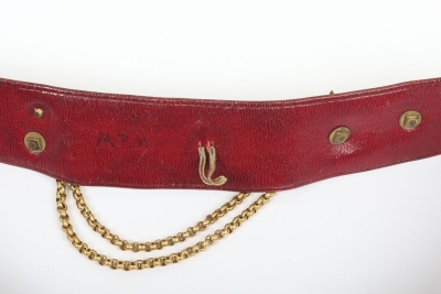 18th Hussars Officers Full Dress Pouch Belt & Pouch - 8