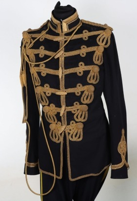 19th Hussars Officers Full Dress Tunic