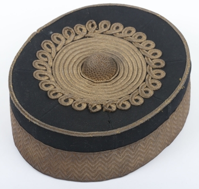 18th Hussars Officers Pill Box Cap
