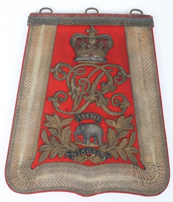 19th Hussars Officers Full Dress Sabretache - 2