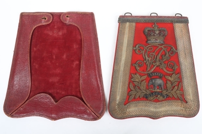19th Hussars Officers Full Dress Sabretache