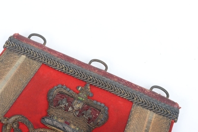 19th Hussars Officers Full Dress Sabretache - 9