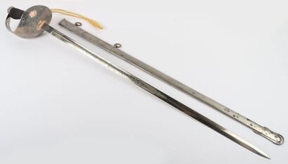 EIIR 1912 Pattern Cavalry Officers Sword of Captain P S Mosse, 14th / 20th Hussars,