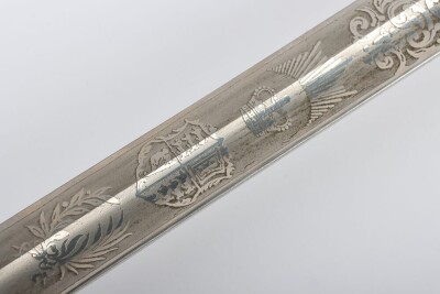 EIIR 1912 Pattern Cavalry Officers Sword of Captain P S Mosse, 14th / 20th Hussars, - 9