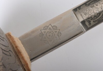 EIIR 1912 Pattern Cavalry Officers Sword of Captain P S Mosse, 14th / 20th Hussars, - 13