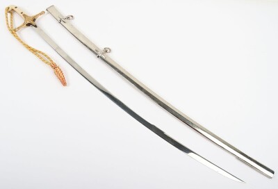 19th / 20th Century Cavalry Officers Levee Pattern Mameluke Dress Sword
